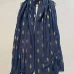 Premium Lawn Foil Leaf Scarf